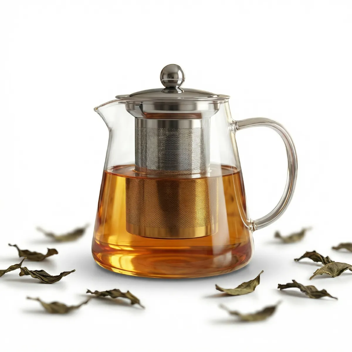Tetera Redonda con Infusor