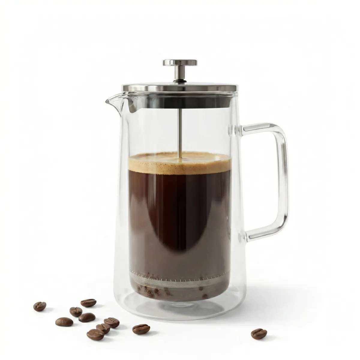 Cafetera Doble Vidrio