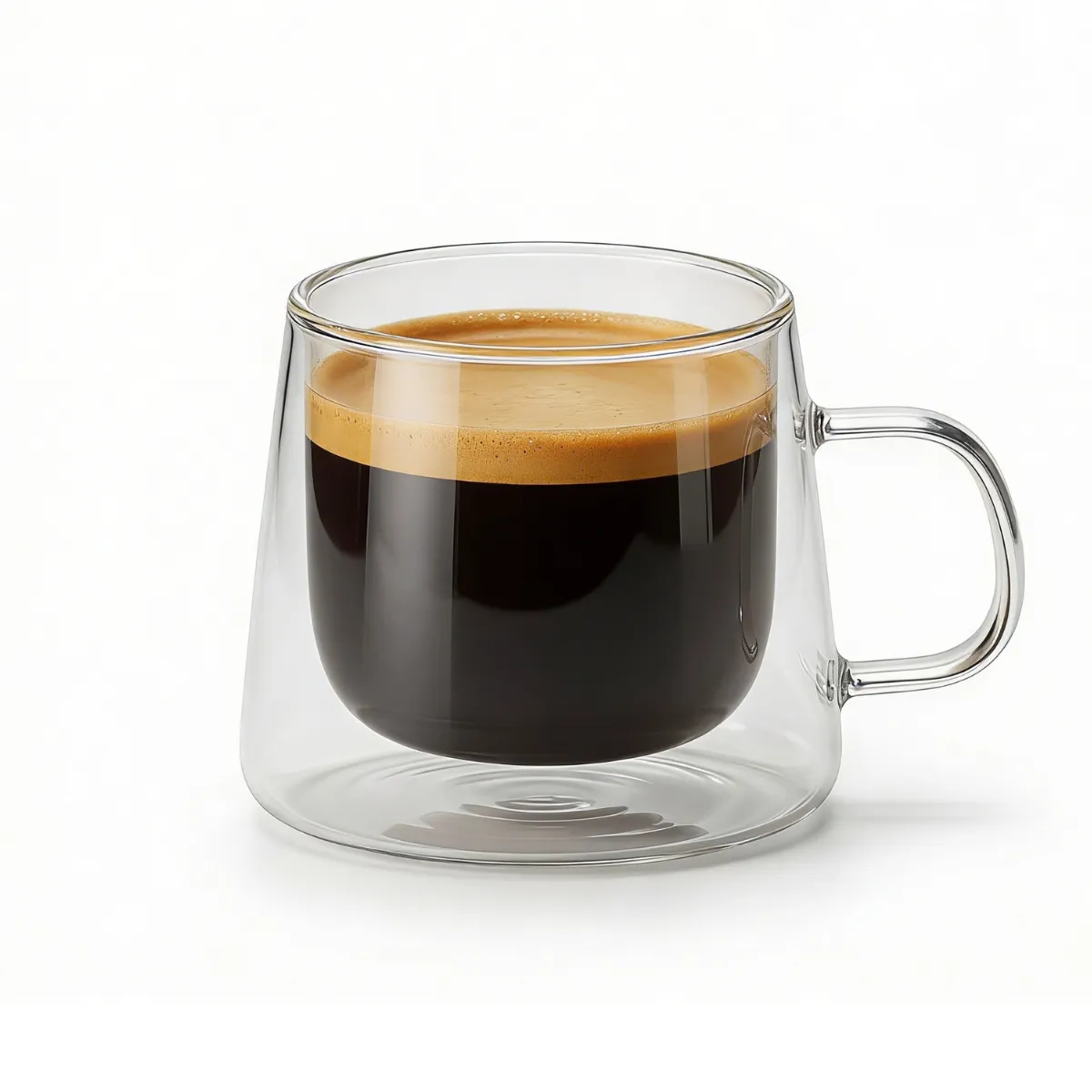 Taza Doble Vidrio