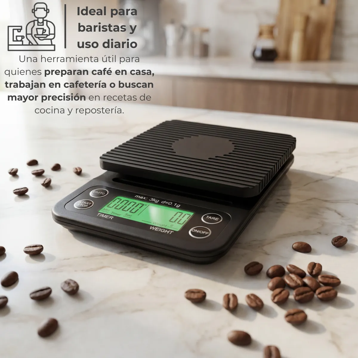 Balanza para Barista 2