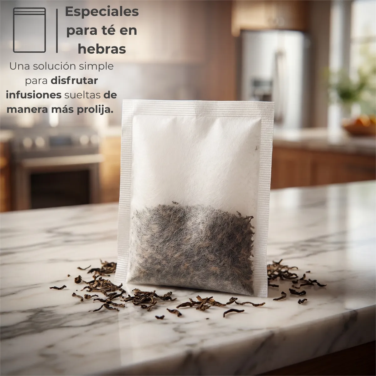 Saquito de té termosellable 2