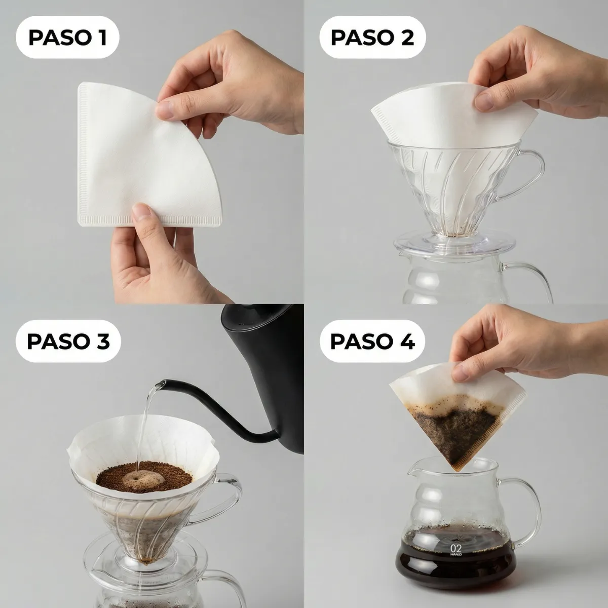 Filtro Hario V02 3