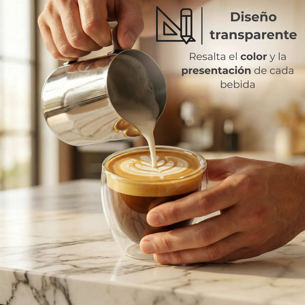 Vaso Doble Vidrio 2