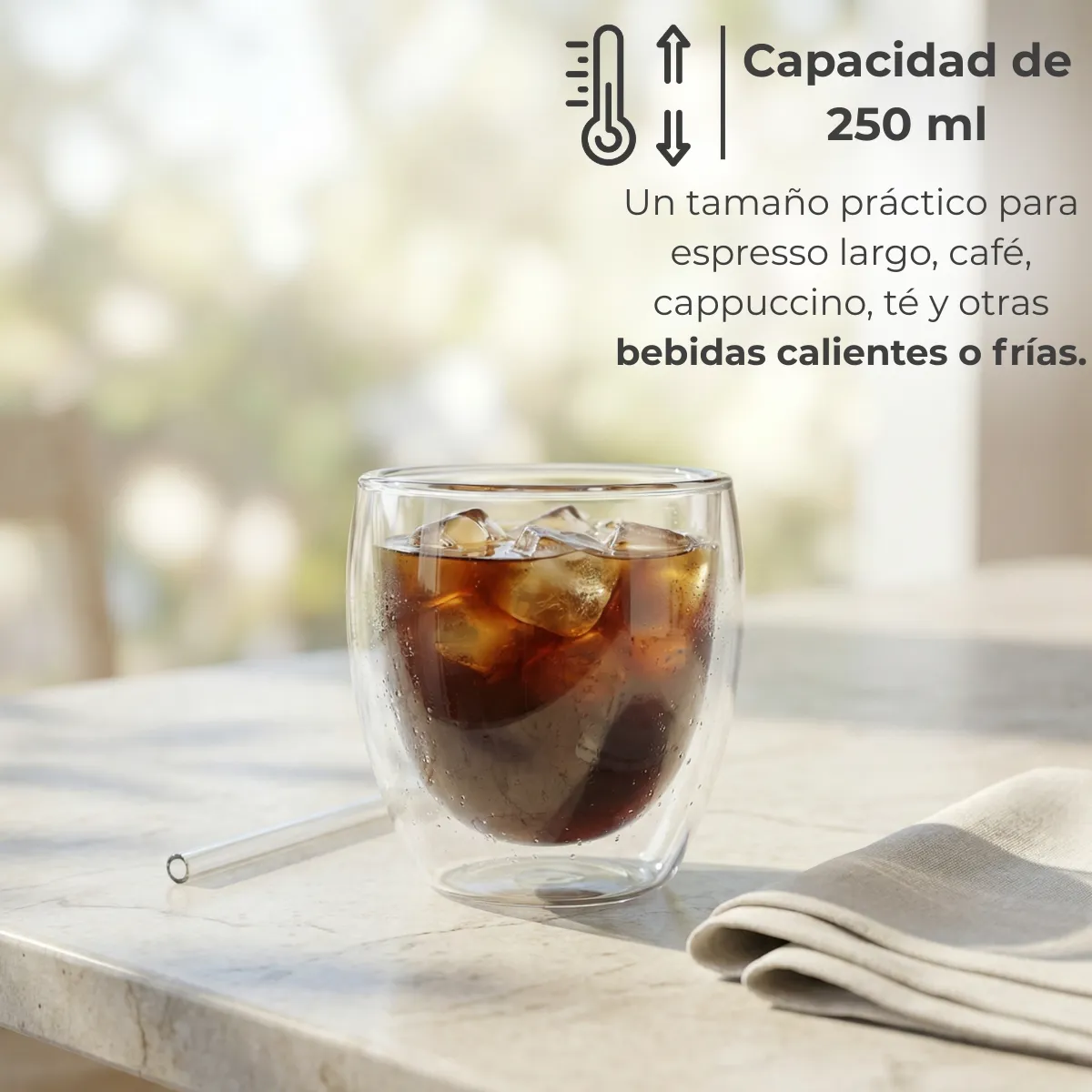 Vaso Doble Vidrio 4
