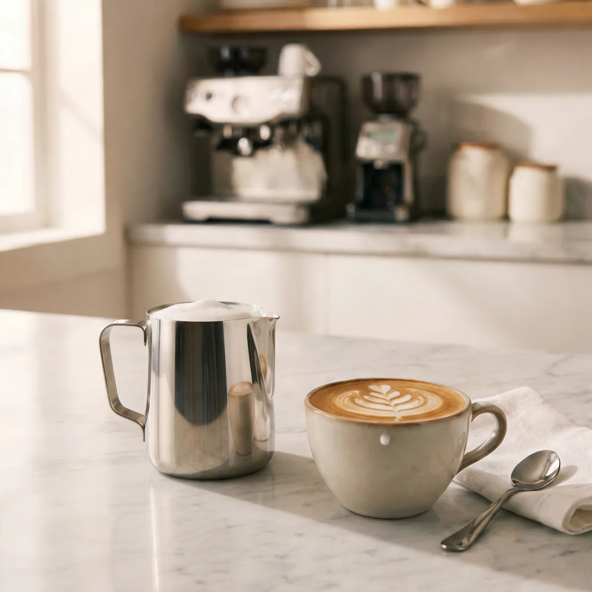 Jarra Lechera Pitcher para Barista 6