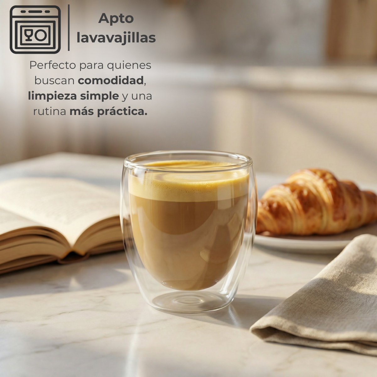 Vaso Doble Vidrio — foto 5