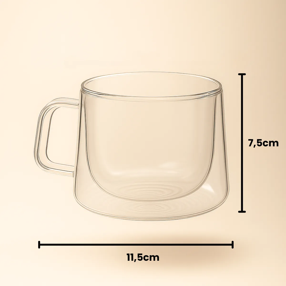 Taza Doble Vidrio 7